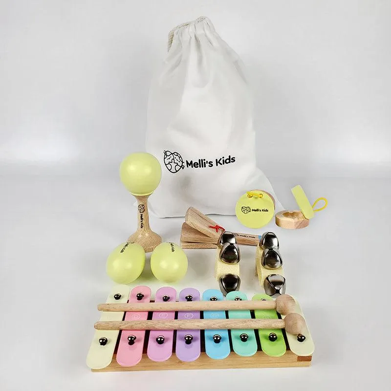 Melli's Kids Pastel Music Kit | Musical Toys