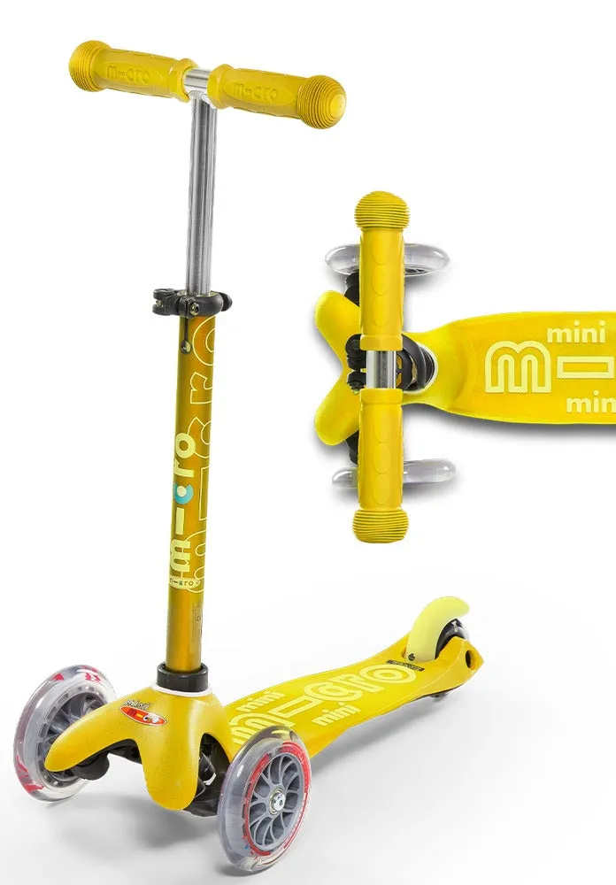 Micro Scooters Mini Deluxe Yellow **Pick up Instore only**