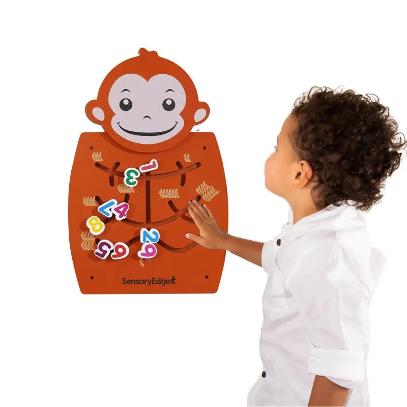 Monkey Pathfinder Wall Play Panel Toy