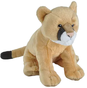 Mountain Lion Stuffed Animal - 12"