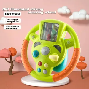 Musical Steering Wheel With Light & Music for Kids  - car racing steering for kids playmaster toys