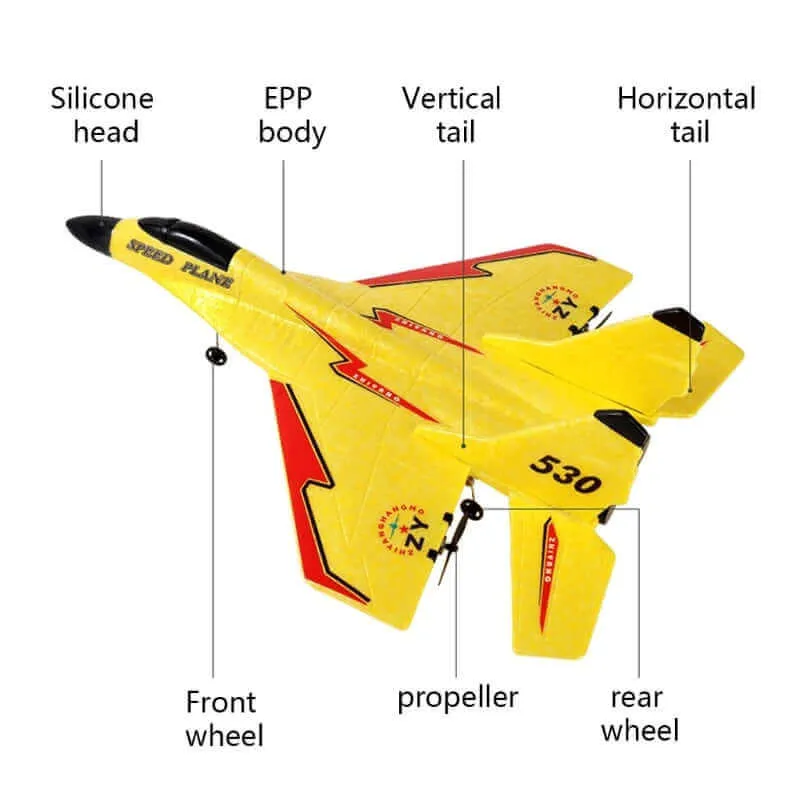 New 2.4G Glider RC Drone 530: The Perfect Educational Toy and Kids' Gift for Hobby Enthusiasts