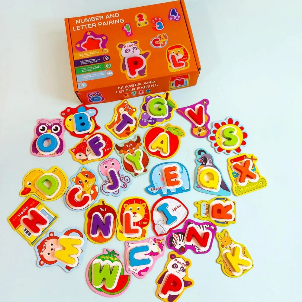 Numbers and Letters Cognitive Pairing Set - 497