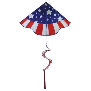 Patriotic Star Delta with Spinning Tail