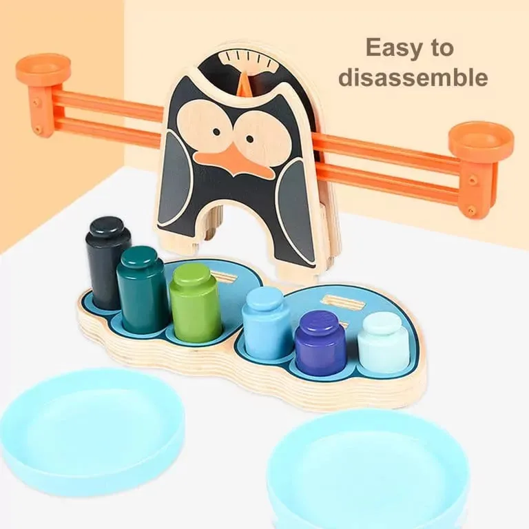 Penguin Wooden Balance Blocks Scale Kit - 919