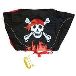 Pirate Sled Kite In KHK Mini Backpack