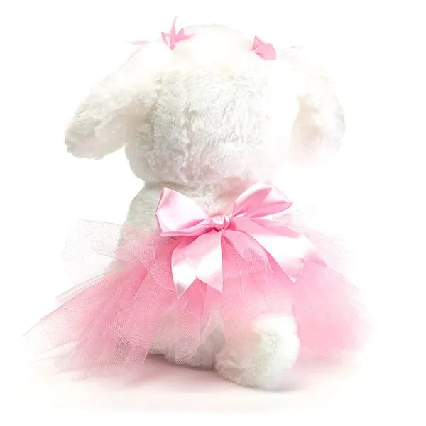 Plush Pink Tutu Puppy - Pack of 6