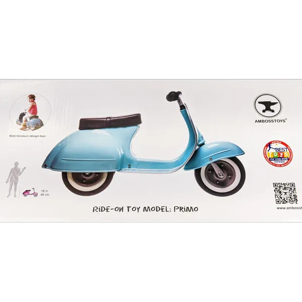 Primo Vespa-Style Ride-On Scooter