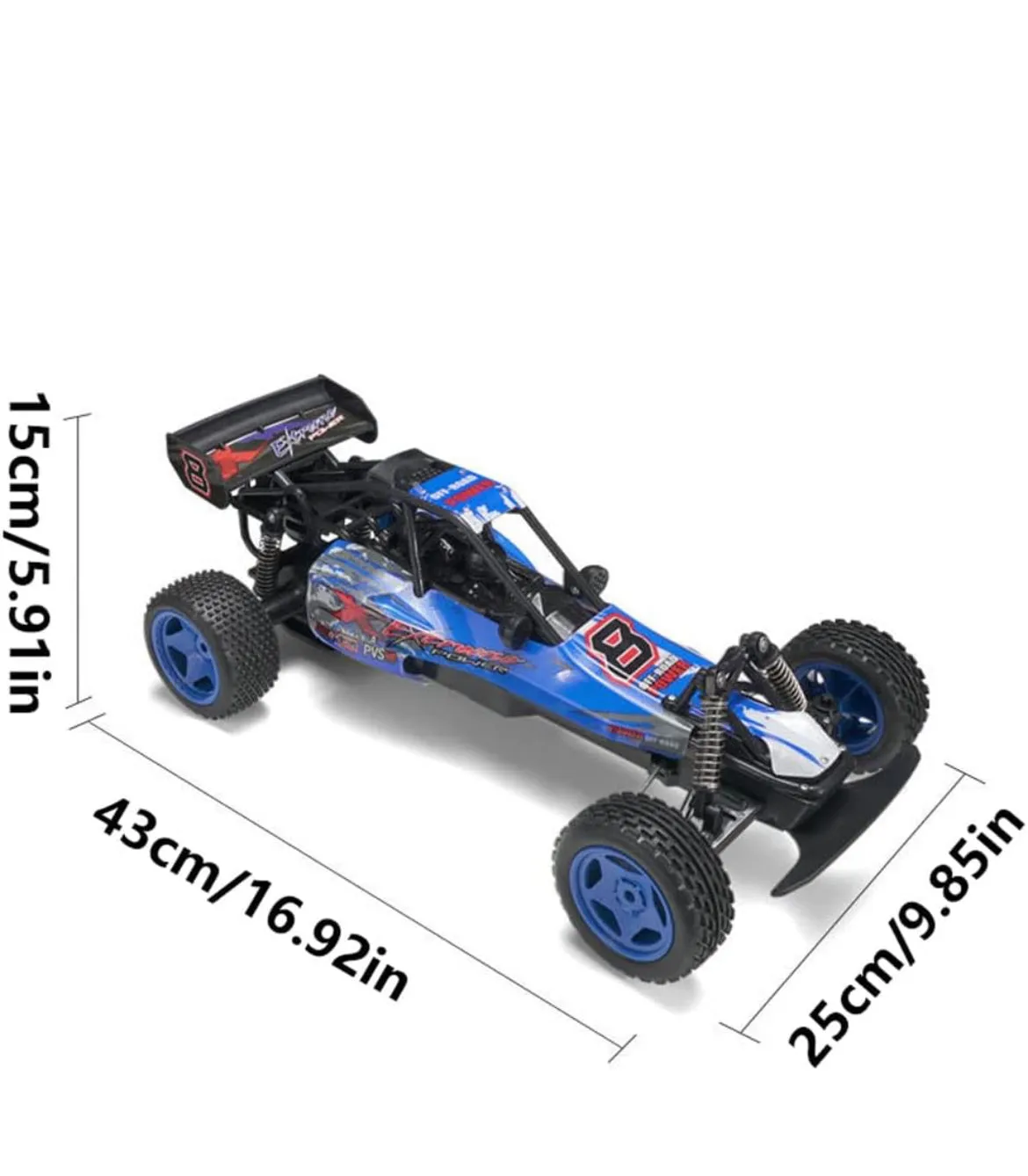 Rc Buggy Car - Buggy car high speed drifting car - Size 1:10