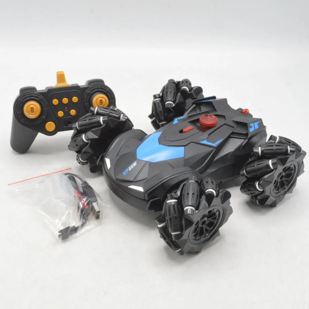 Rechargeable Remote Control Double Sided Tumbling Stunt Car