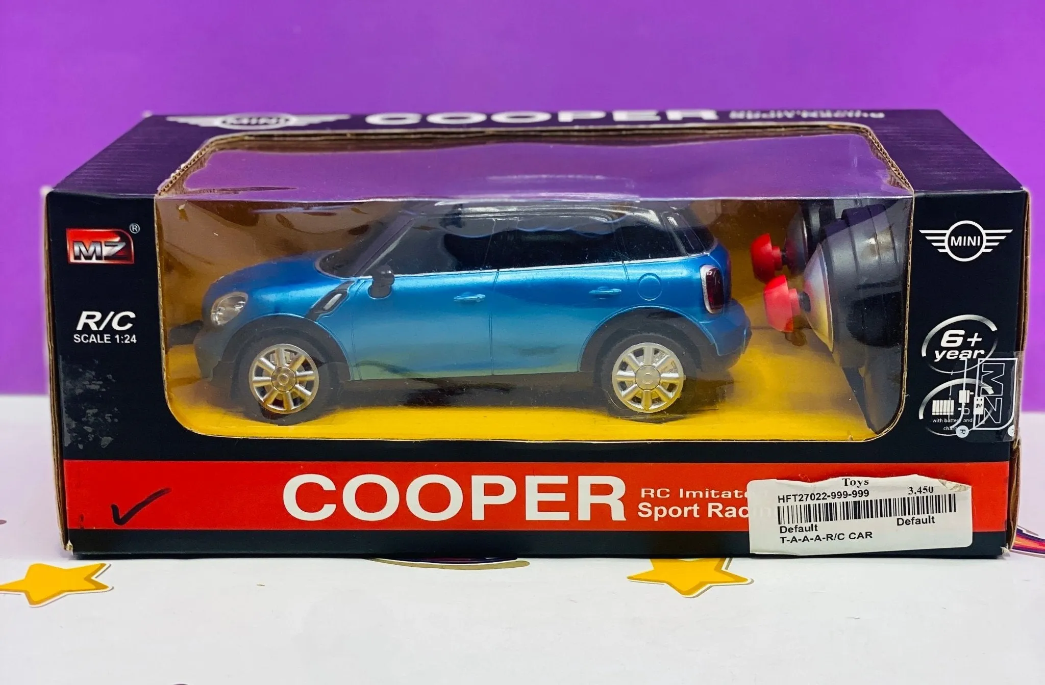 Remote Control Mini Cooper Car