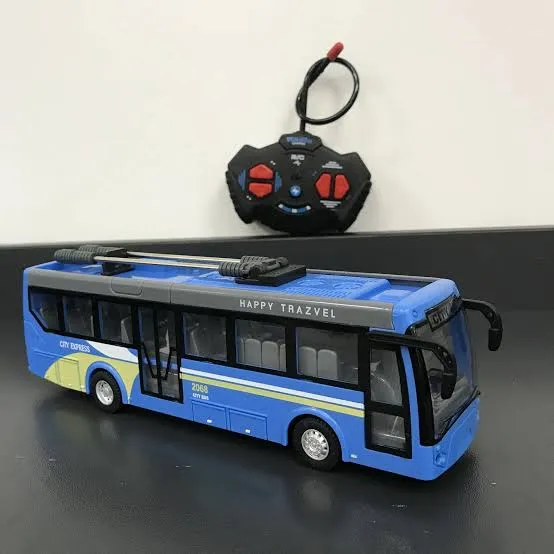 Remote Control MINI LONDON BUS Toy  (City Bus Remote Control Toy USB Rechargeable)