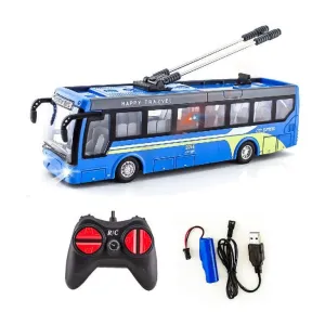 Remote Control MINI LONDON BUS Toy  (City Bus Remote Control Toy USB Rechargeable)