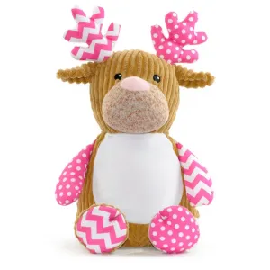 Sensory Pink Deer Cubbie