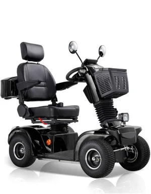 Bluetooth-Enabled Stealth All-Terrain Mobility Scooter