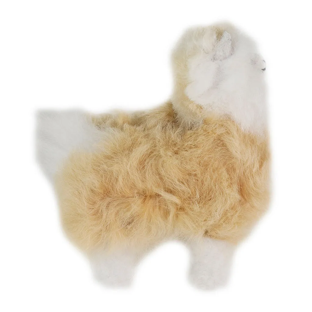 Teeny Stuffed Toy Alpaca - 5" Standing