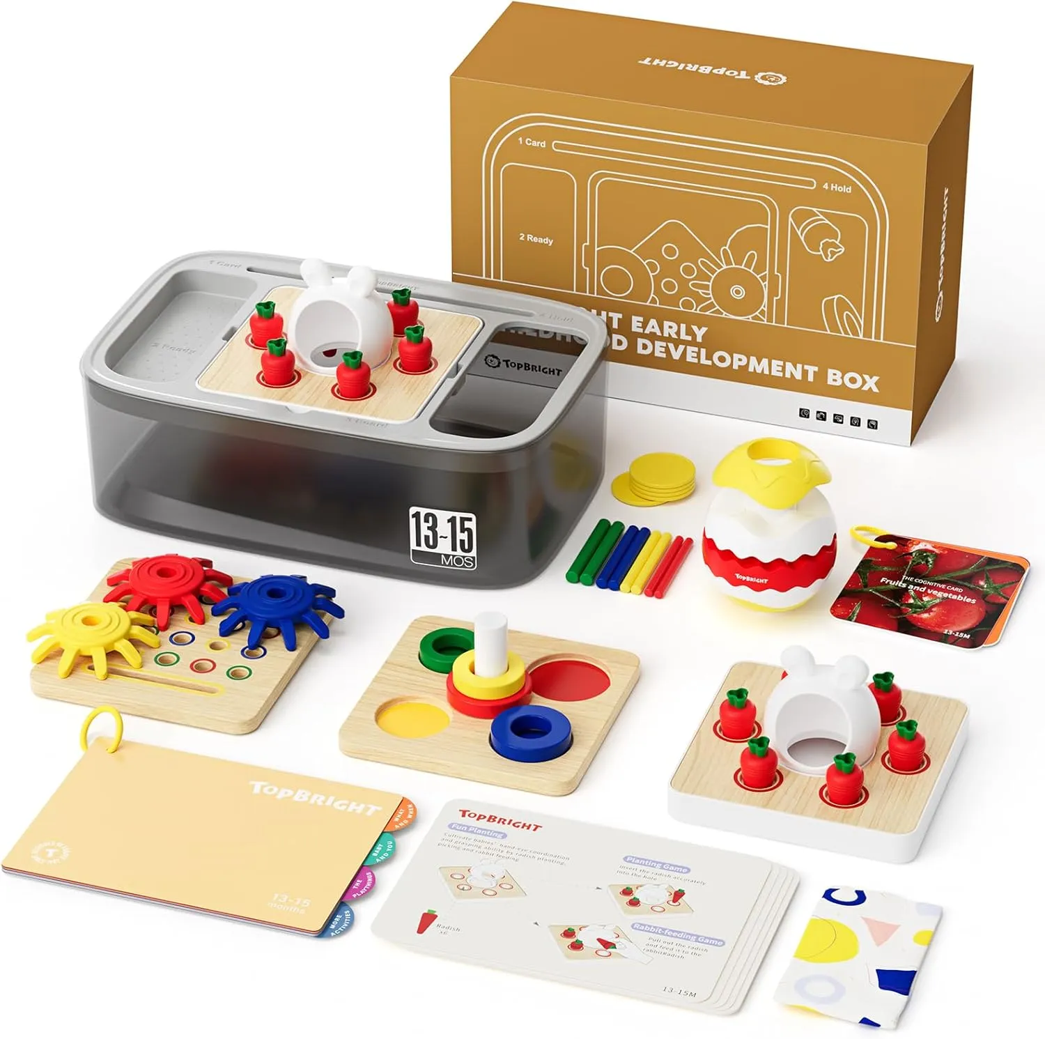 TopBright Early Childhood Development Box 40pc; 13-15 Months