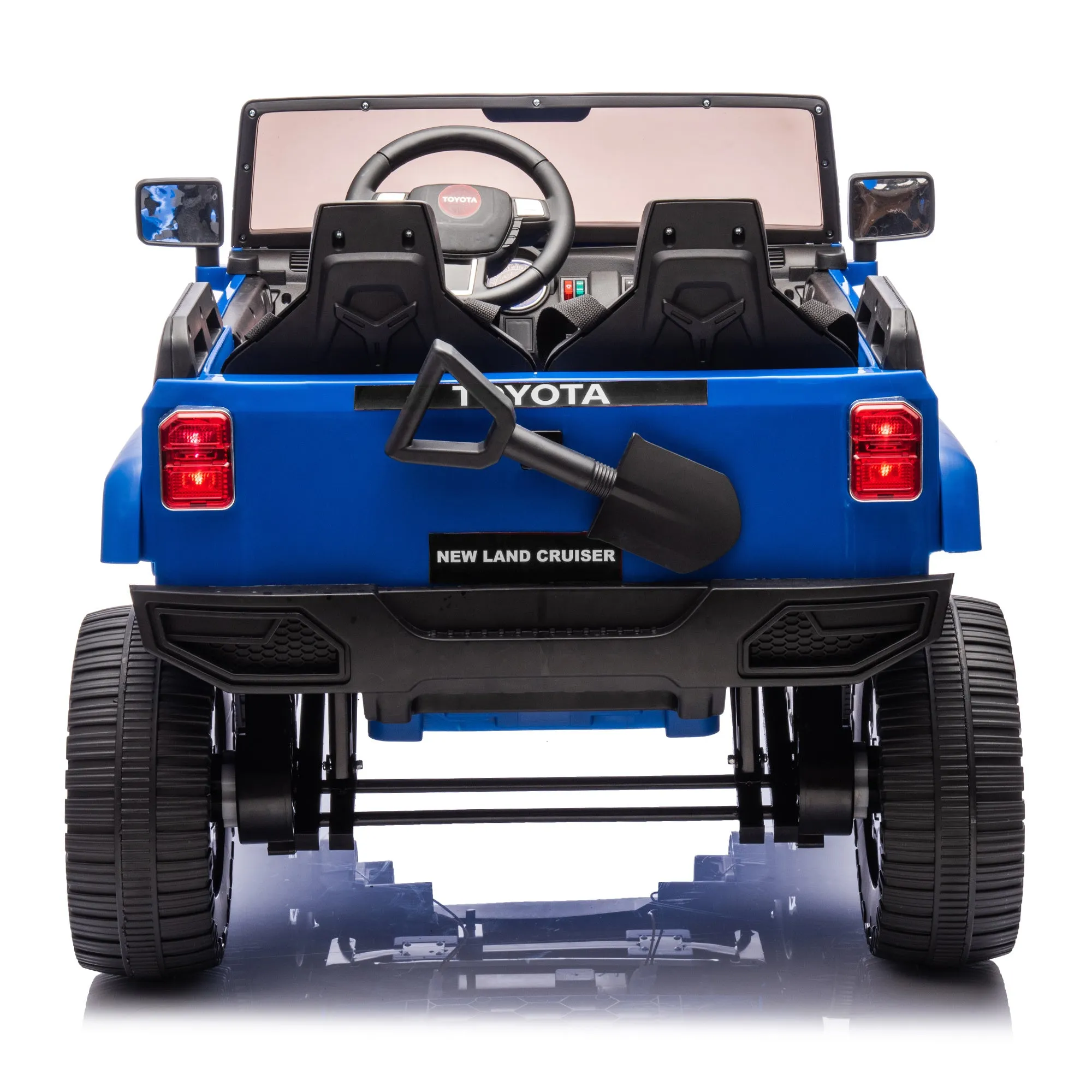 Toyota LC250 24V Two-Seater Kids Ride-On Car with Remote Control - Blue