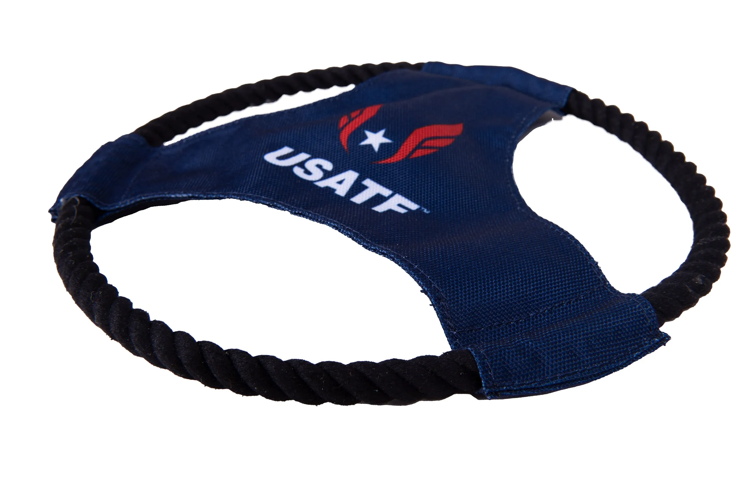 USATF Pet Frisbee Rope Toy