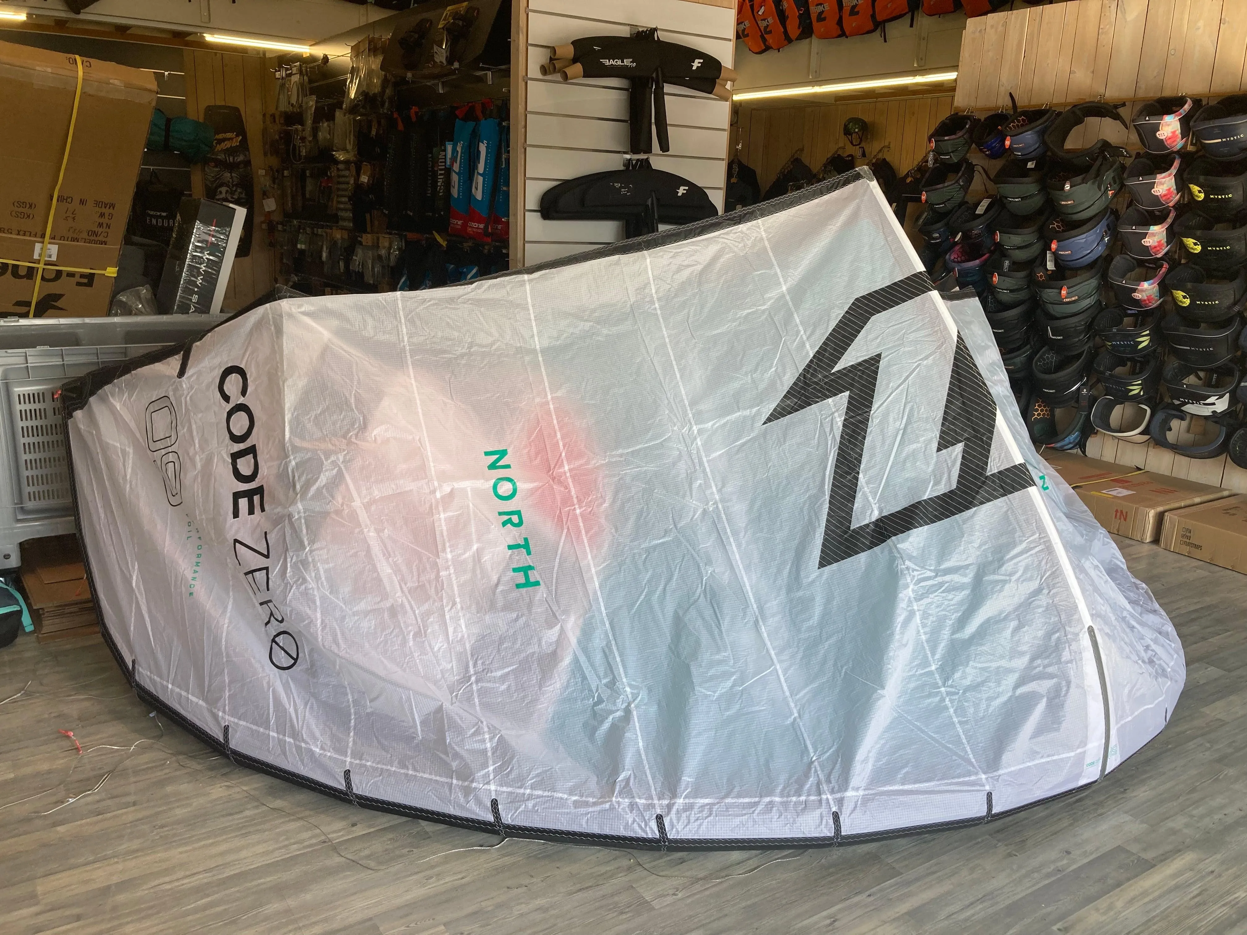 Used 2023 North Code Zero Kite 9m