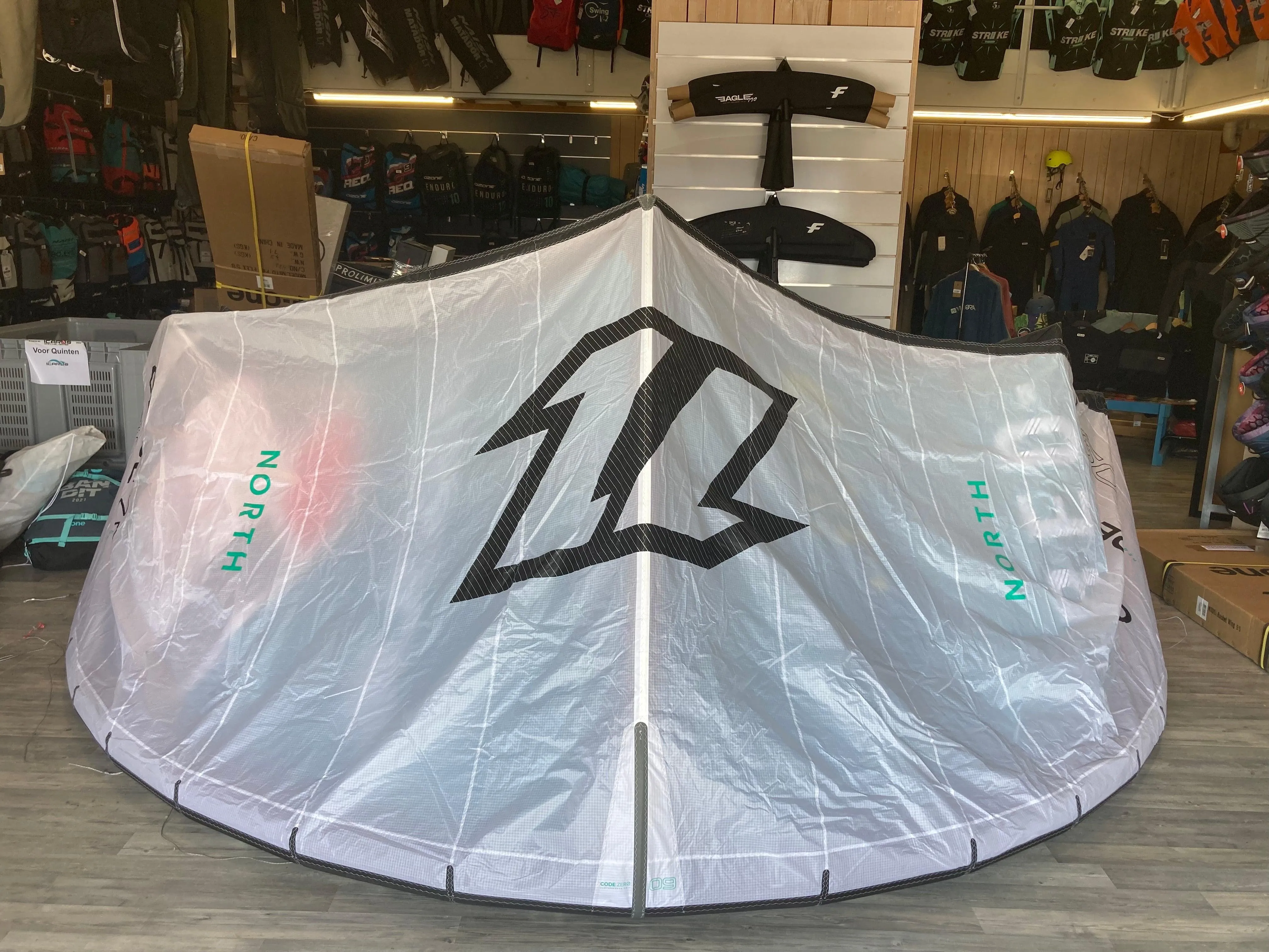 Used 2023 North Code Zero Kite 9m