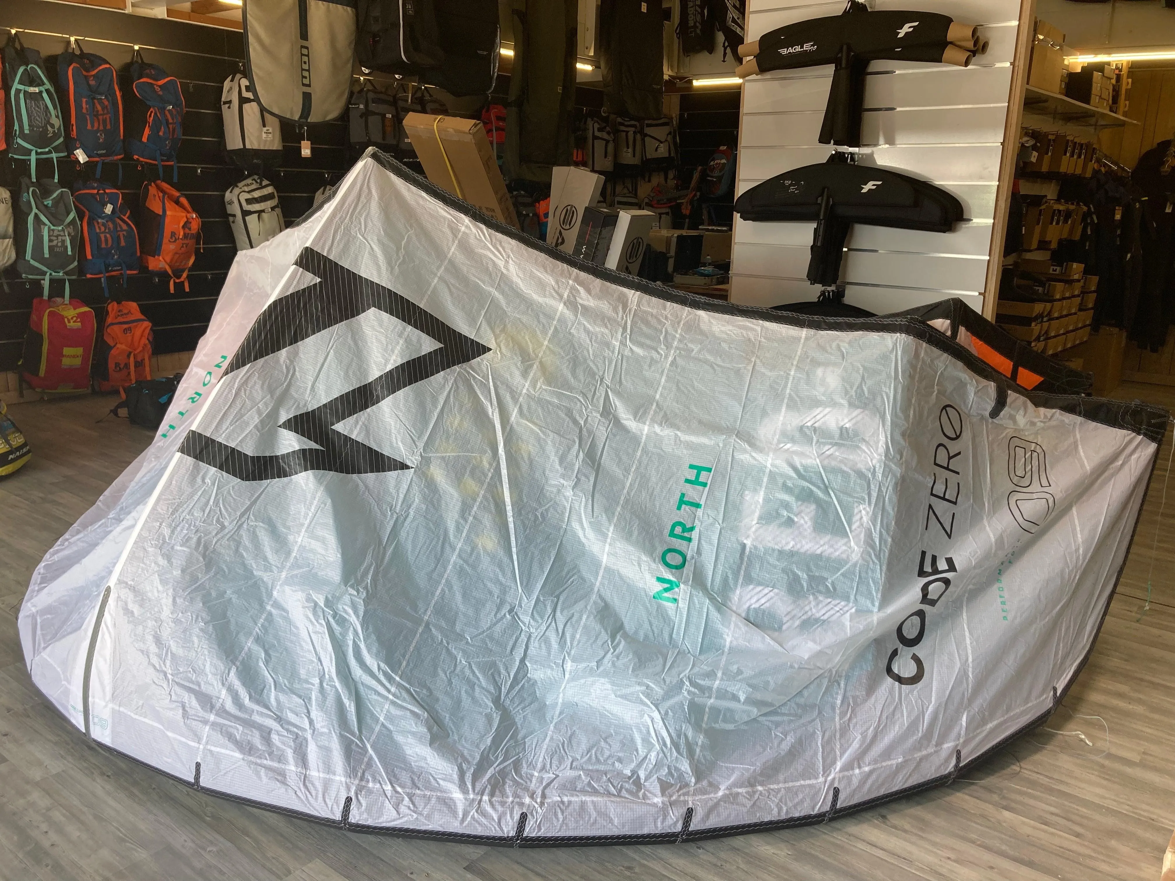 Used 2023 North Code Zero Kite 9m