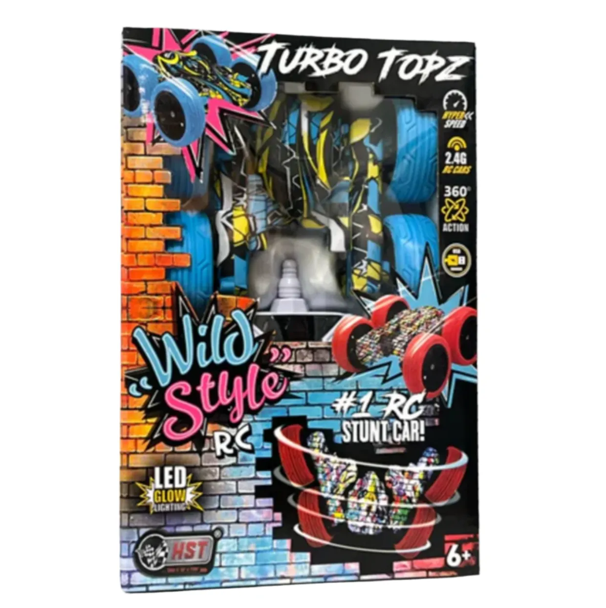 Wild Style Remote Control Stunt Car