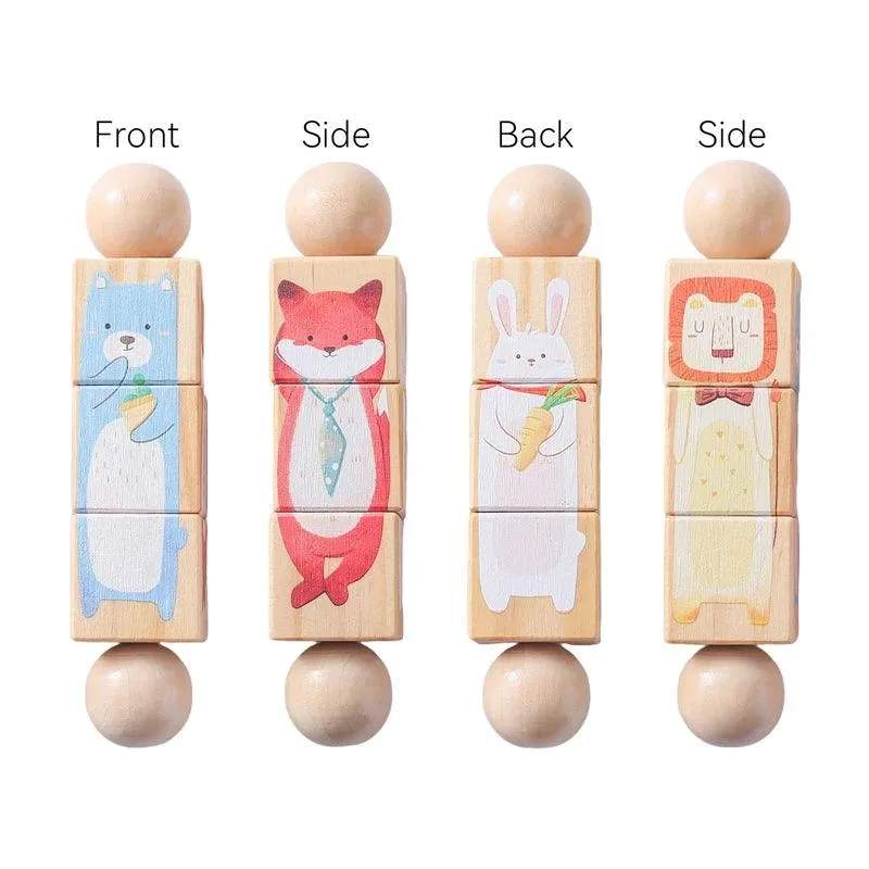 Wooden Montessori Rattle